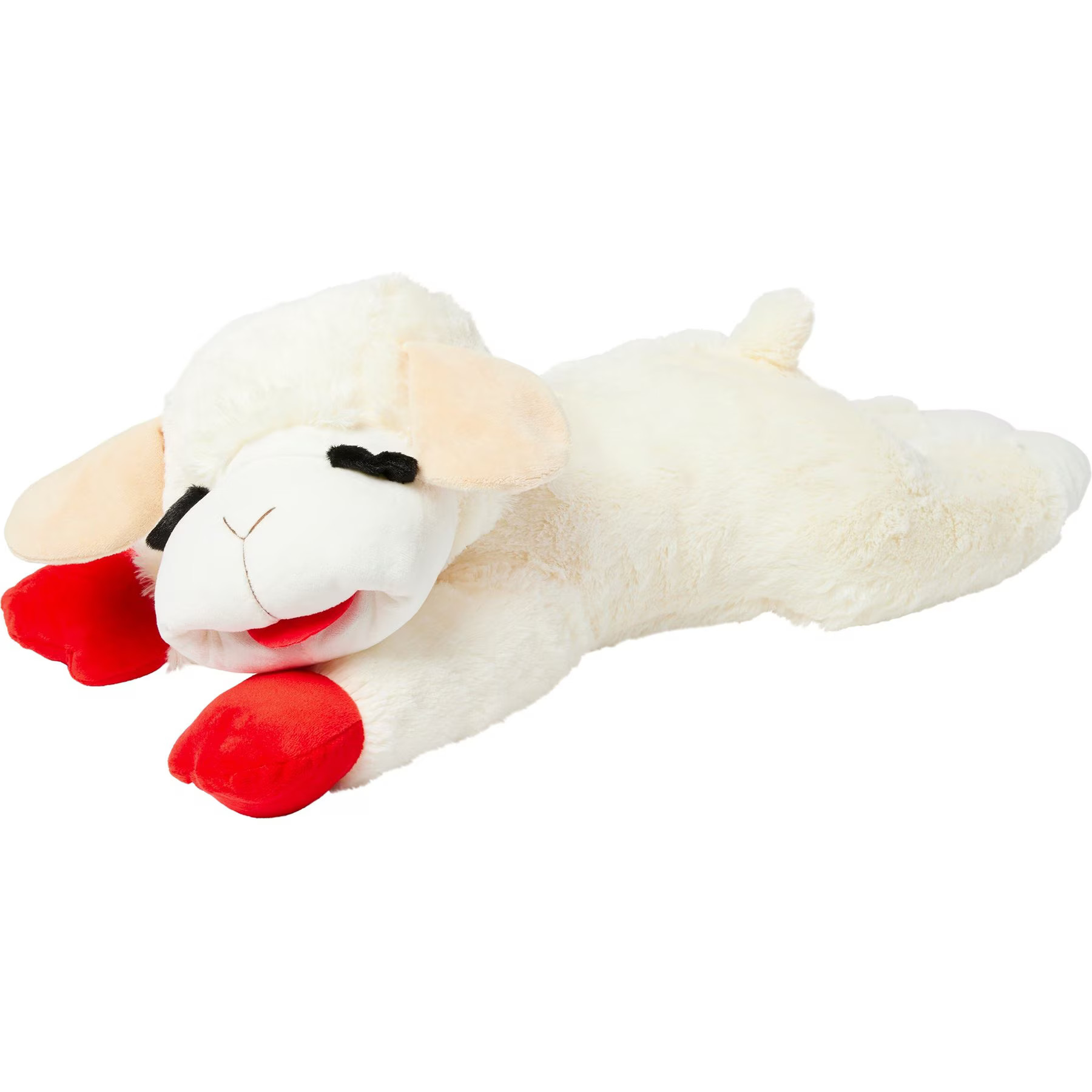 MULTIPET Lamb Chop Squeaky Plush Dog Toy, Jumbo - Chewy.com | Chewy.com