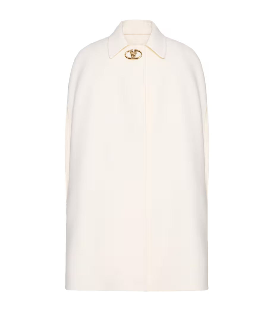 Virgin Wool-Cashmere Cape | Harrods