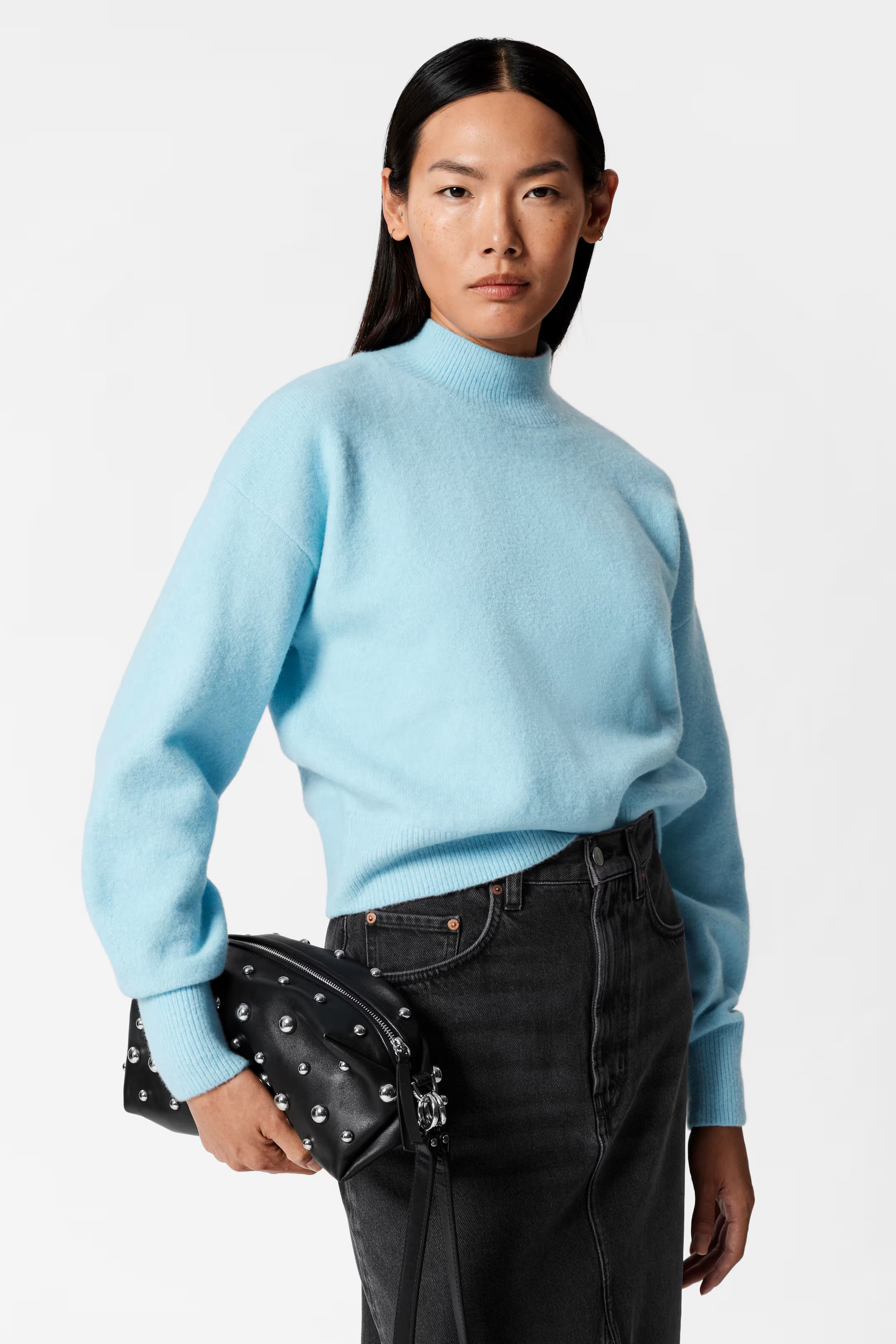 Pullover mit Stehkragen | H&M (DE, AT, CH, NL, FI)