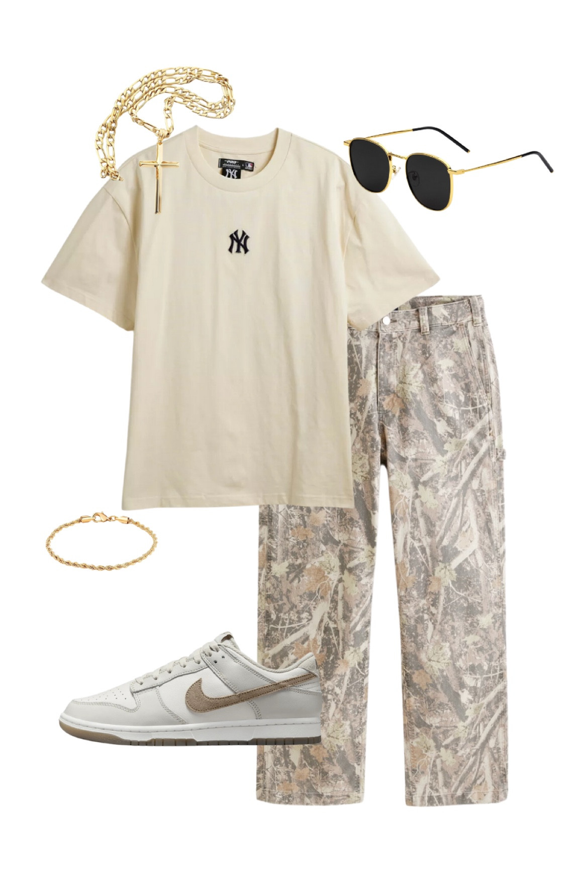 Styling some men’s looks for summer! This tee is too good 🤝🏼🔥 

men’s fashion l men outfit l men camo pants outfit 

#LTKMens