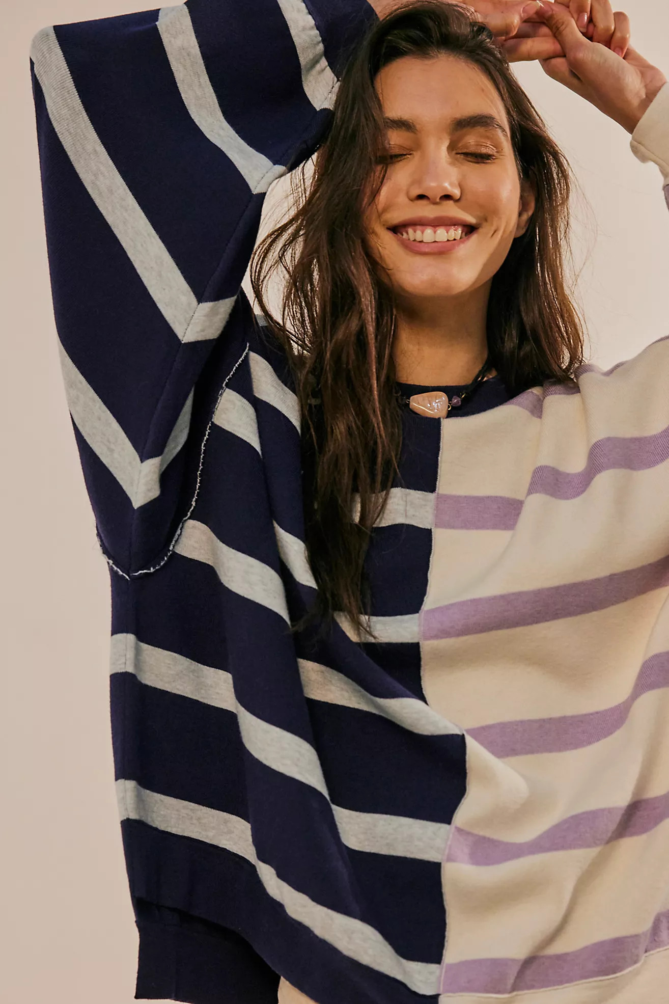Uptown Stripe Pullover | Free People (Global - UK&FR Excluded)