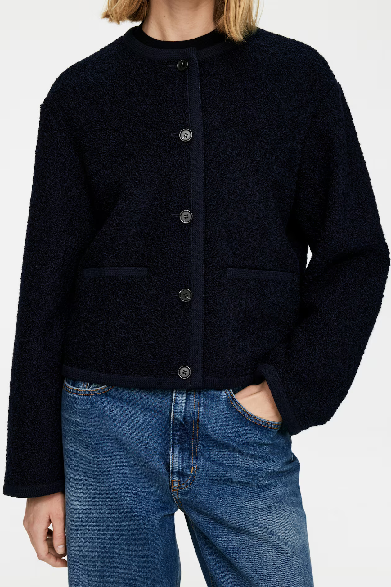 Wool-Alpaca Blend Jacket | H&M (UK, MY, IN, SG, PH, TW, HK)