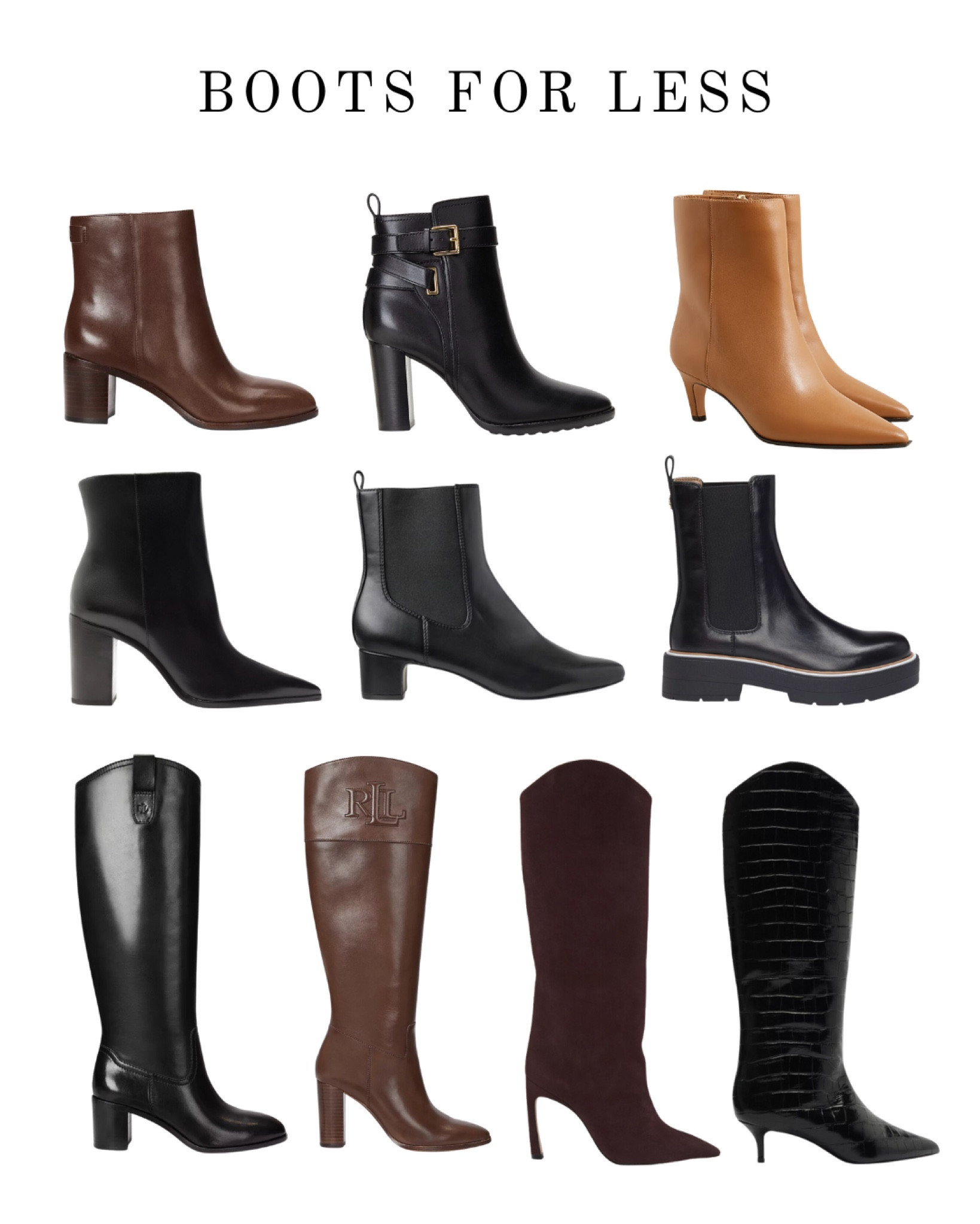 Fall boots for less 🤎