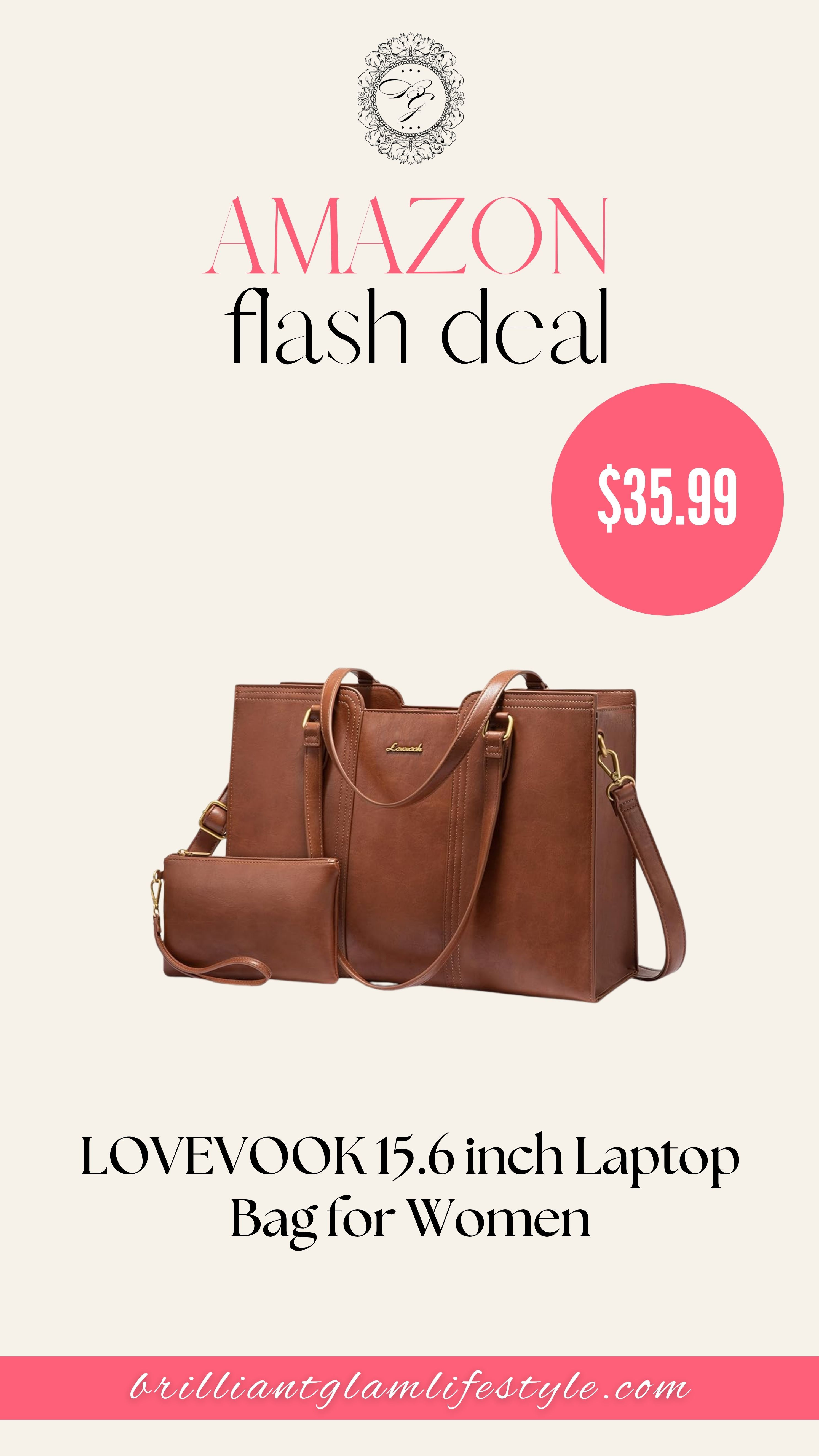 Workday Style, Perfected 💼✨
Carry your essentials in style with the LOVEVOOK 15.6-inch Laptop Bag for Women. Spacious, sleek, and designed for everyday hustle, it keeps your laptop, documents, and must-haves organized while adding a polished touch to your look. Perfect for work, meetings, and on-the-go days.
#AmazonFashion #LOVEVOOK #LaptopBag #WorkBagEssentials #OfficeStyle #ChicAndFunctional #AmazonFinds 

 #LTKU #LTKSaleAlert