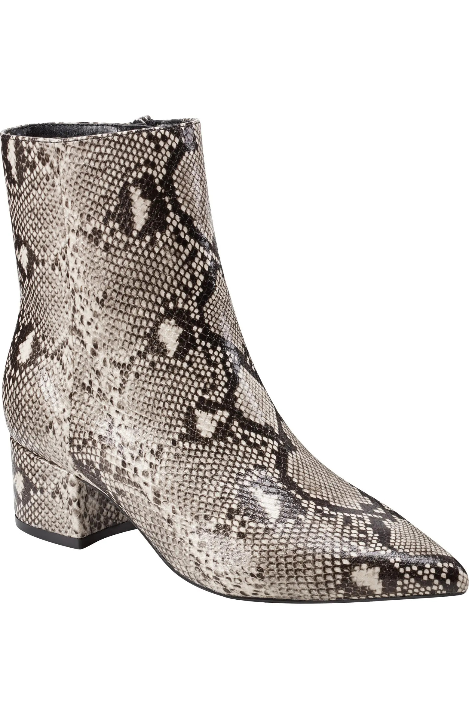 Marc Fisher Block Heel Bootie (Women) | Nordstromrack | Nordstrom Rack