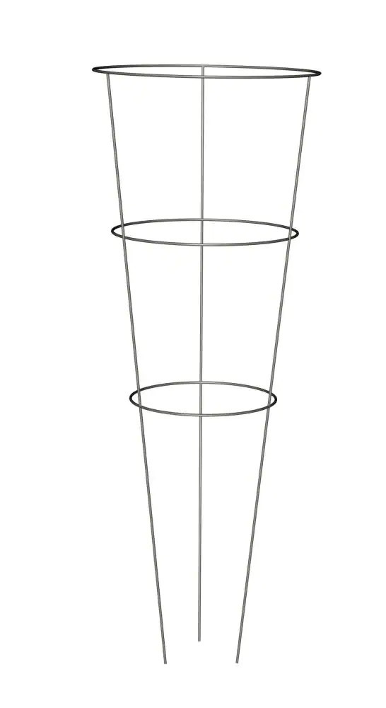 Lowe's 33-in Galvanized Steel Wire Round Tomato Cage | 89723 | Lowe's