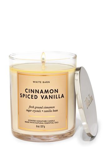 Cinnamon Spiced Vanilla


Signature Single Wick Candle | Bath & Body Works