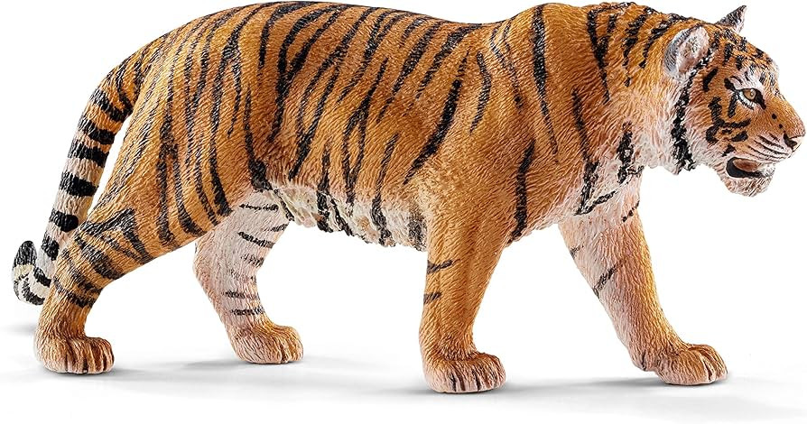 Schleich Wild Life, Realistic Safari Jungle Animal Toys for Boys and Girls, Tiger Toy Figurine, A... | Amazon (US)