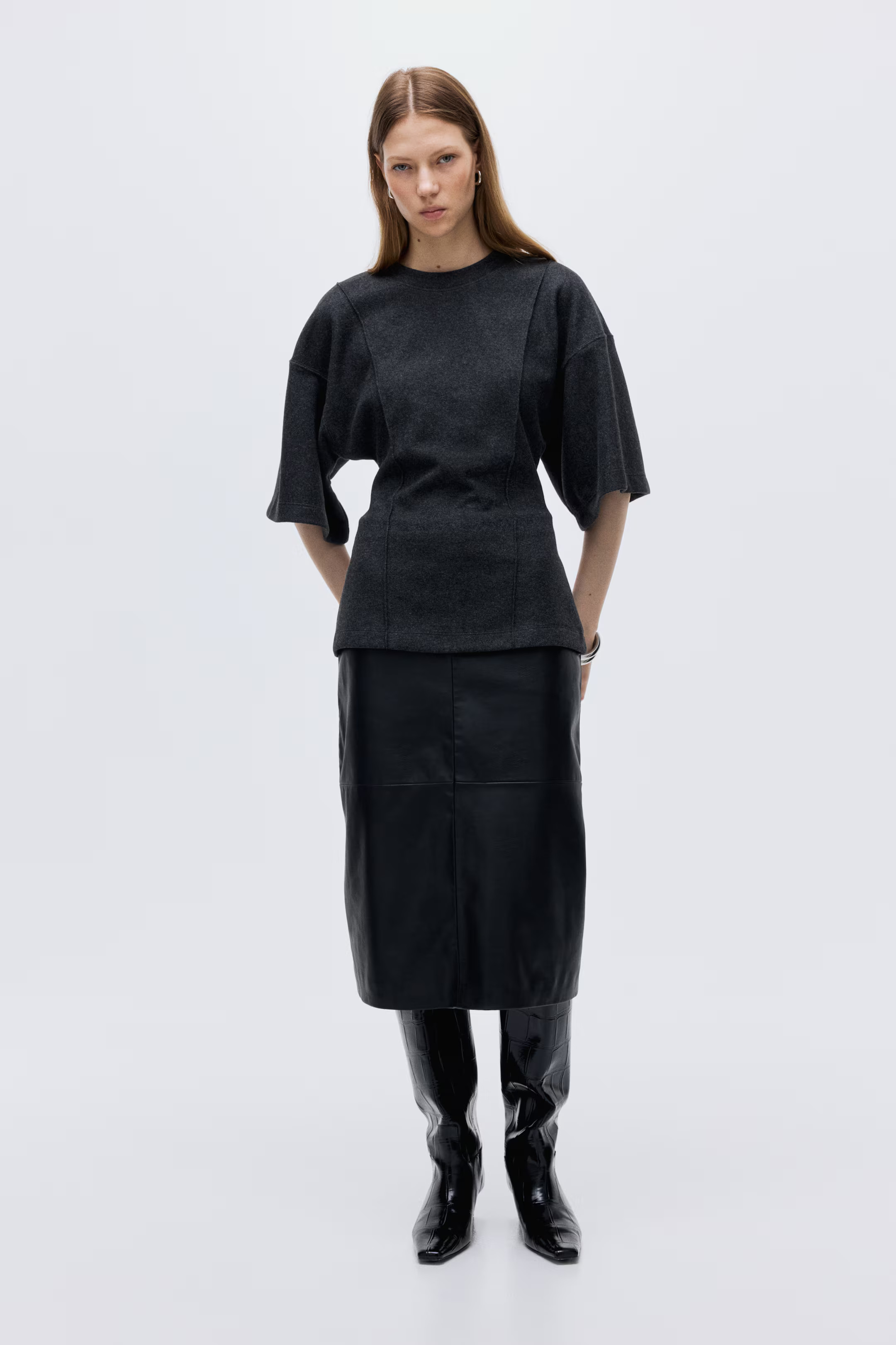 Loose-Fit Fine-Knit Top | H&M (US + CA)