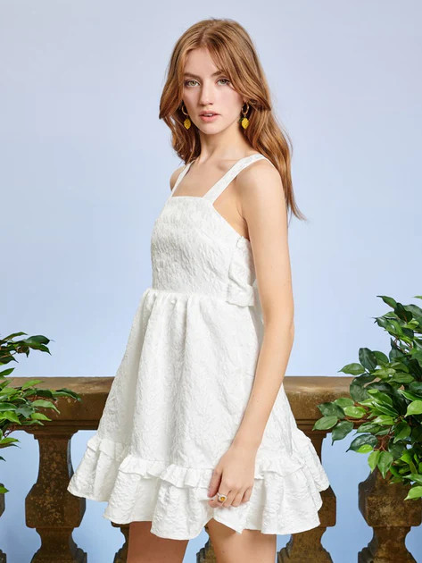 Mariella Jacquard Mini Dress | Sister Jane (UK)