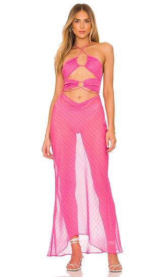 Lovers and Friends Daydreamer Maxi Dress in Pink. - size M (also in L, S, XL, XS, XXS) | Revolve Clothing (Global)
