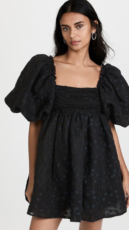 Puff Sleeve Mini Dress | Shopbop