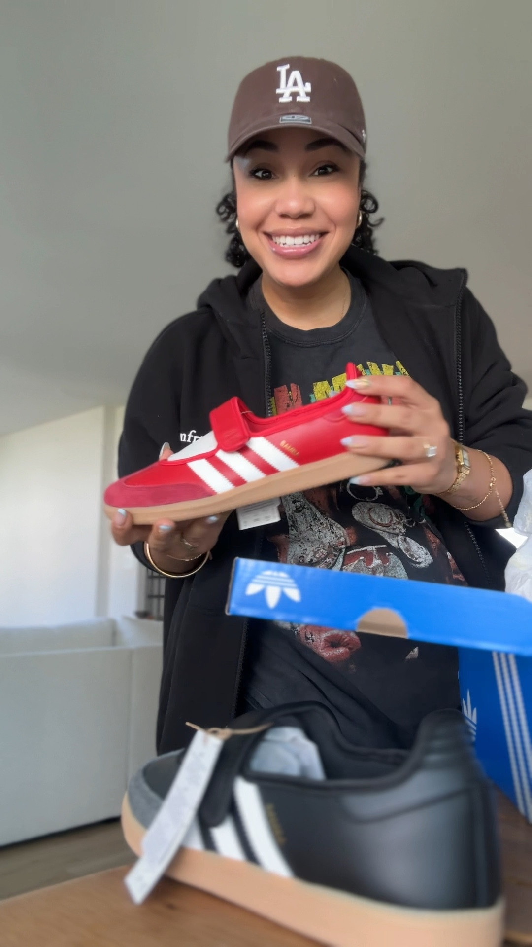 The viral Adidas Samba Mary Jane sneakers are 100% worth the hype 👏🏽

I tried the black pair first and instantly knew they were about to be my go-to everyday sneakers 🙌🏾 easy to style with leggings, jeans, or casual athleisure outfits. They’re lightweight, super comfortable, and perfect for busy days on the go.

And the red pair?? the perfect statement sneaker for spring and summer outfits. They add the cutest pop of color while still giving that sporty chic look.

If you’re looking for trendy sneakers, comfortable everyday shoes, or a casual outfit upgrade… these are it. I’ll be wearing these nonstop all season.

#adidassamba #maryjanesneakers #trending shoes #springstyle #summeroutfits #athleisurewear #comfortablefashion #ltkshoecrush #everydaystyle


#LTKgrwm #LTKootd #LTKSeasonal