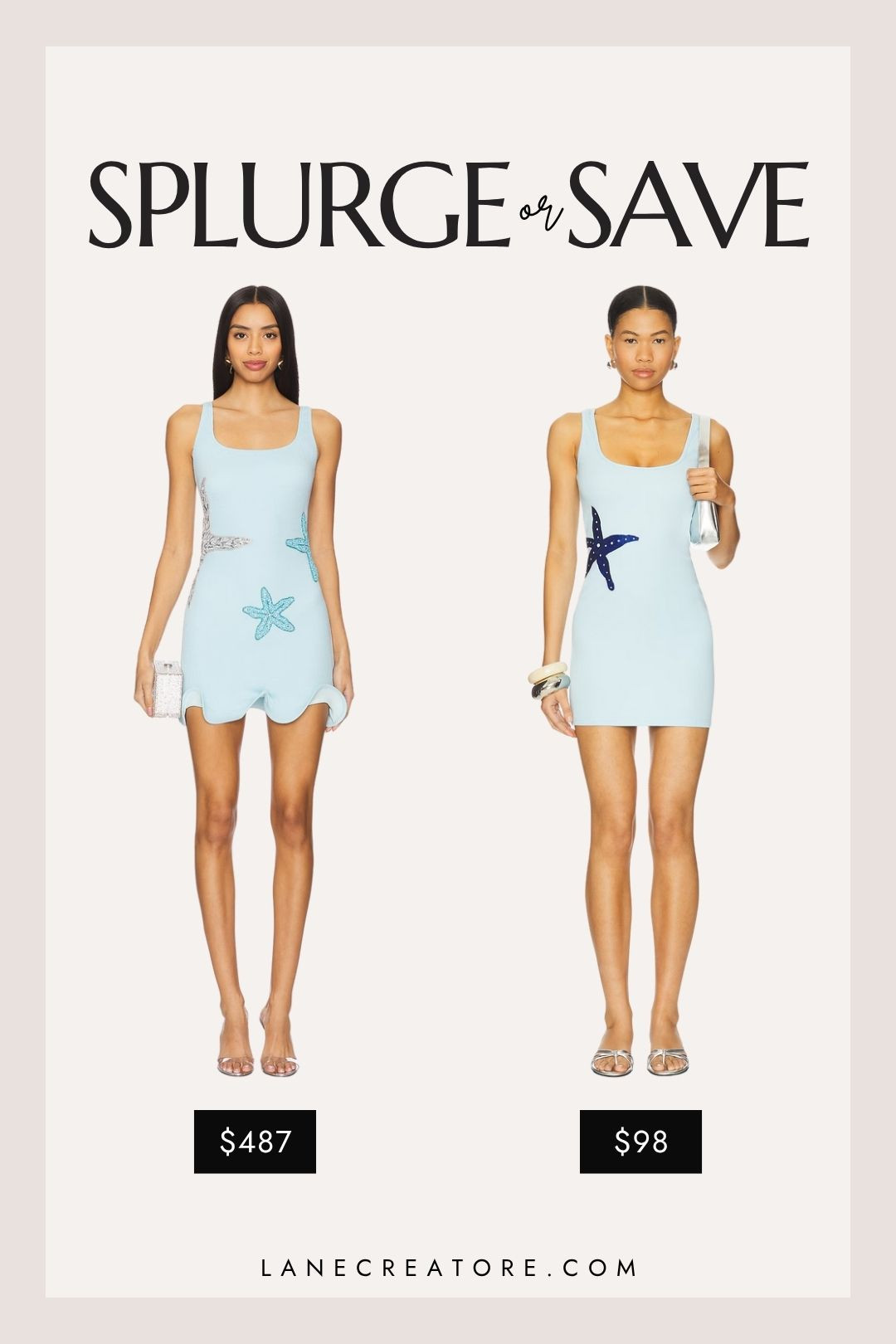Leslie Amon Dress Dupe…Splurge or Save?✨
.
.
.
Tags: leslie amon dress dupe. leslie amon starfish dress dupe. leslie amon blue dress dupe. designer beach mini dress. pastel blue embellished dress. summer mini dress dupe. snyds isla mini dress dupe. starfish motif dress. ocean-inspired mini dress. scalloped hem beach dress lookalike. 

 

#LTKSeasonal #LTKFindsUnder100 #LTKStyleTip