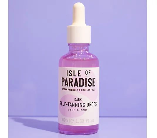 Isle of Paradise Super-Size Self Tanning Drops - QVC.com | QVC