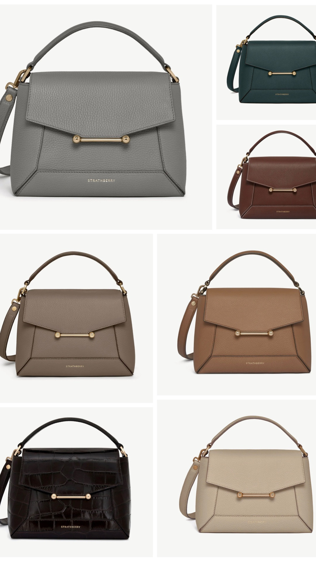 I’m talking today about my new stone grey Mosaic bag from STRATHBERRY!  It’s available in a variety of colours and there is also a smaller Nano version!

#LTKstyletip #LTKuk #LTKover50style