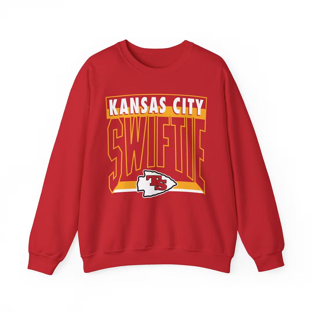 Retro Kansas City Swiftie, Travis Taylor Sweatshirt ... Unisex Crewneck Sweatshirt - Etsy | Etsy (US)