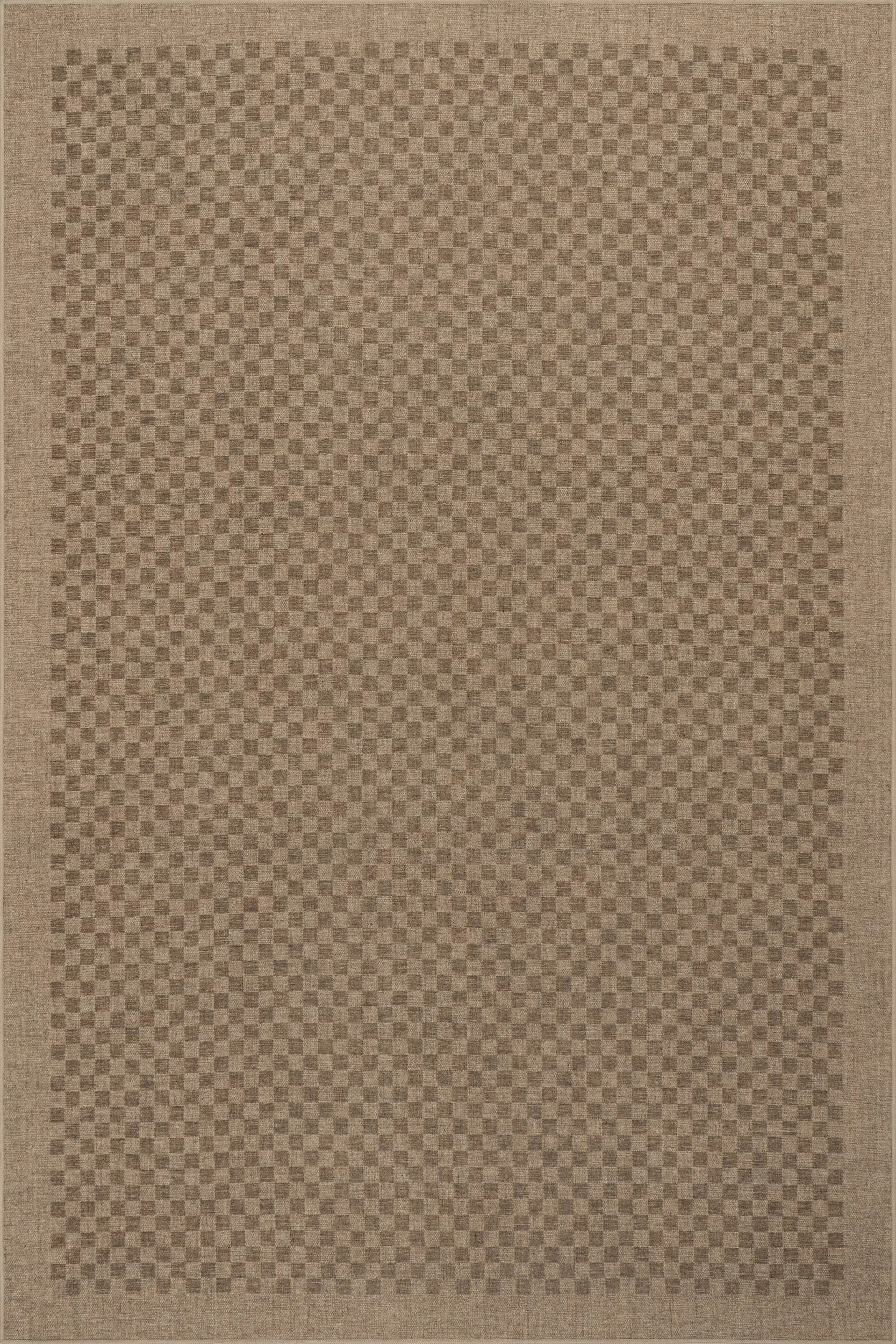 Watts Modern Checkered Washable Rug | Rugs USA