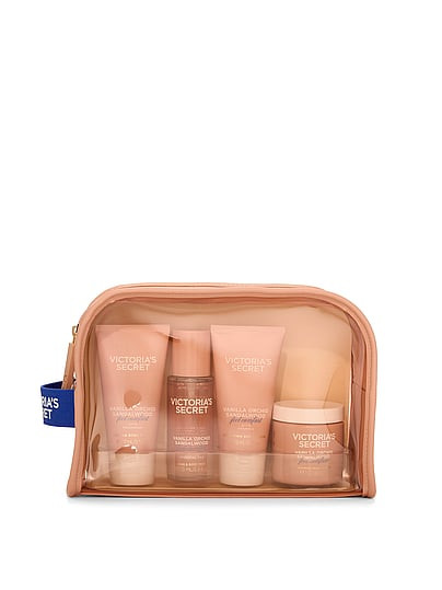 Body Care Vanilla Orchid Sandalwood Gift Set Ft. Reusable Travel Bag, Grey - Women's Sets - Victoria's Secret Beauty | Victoria's Secret (US / CA )