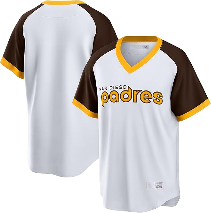San Diego Padres MLB Kids Youth 4-20 White Cooperstown Team Jersey | Amazon (US)