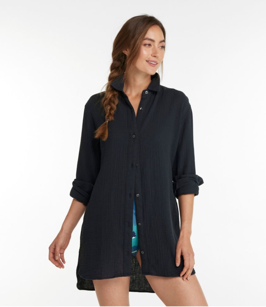 Women's Cloud Gauze Cover-Up Shirt | Cover-Ups & Rash Guards at L.L.Bean | L.L. Bean