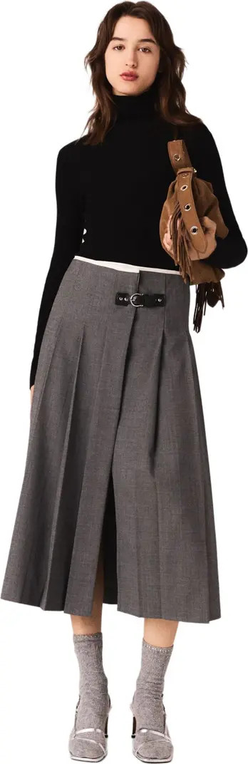 Long pleated skirt | Nordstrom