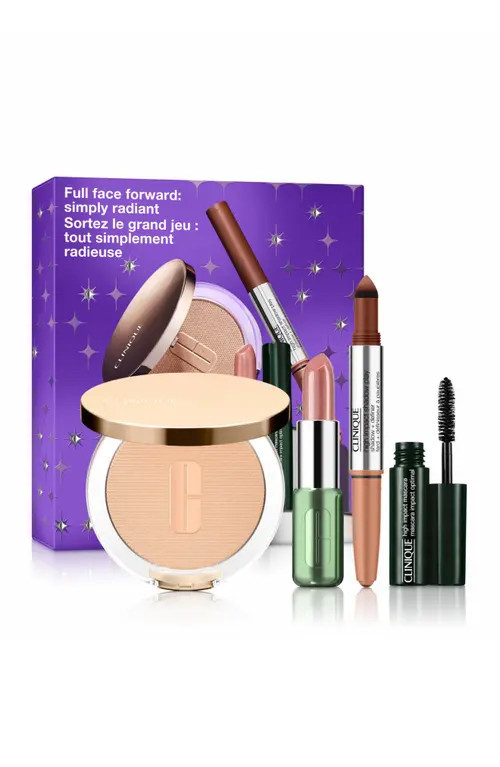 Clinique Full Face Forward: Simply Radiant Makeup Gift Set $118 Value at Nordstrom | Nordstrom