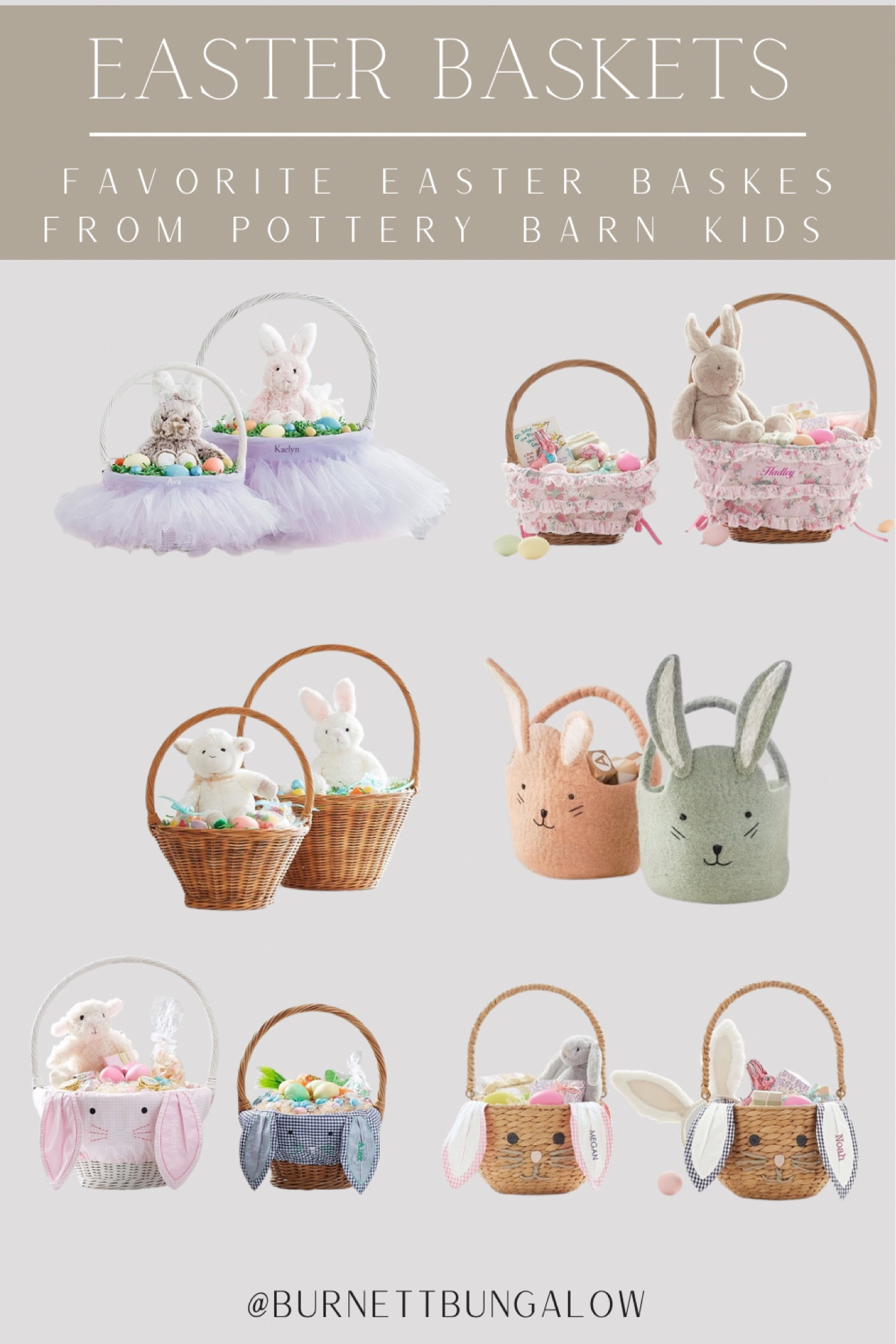 My favorite Pottery Barn Easter baskets for boys and girls. 

• #girls #easterbasket #toddlergirl #toddlergift #girlsbeachbag #girlsswimsuit #amazon #h&m #walmart #girlssummer #beachtoys #girlssunnies #personalizedgift #kidseasterbasket #easter #springbreak #summer

#LTKSeasonal #LTKkids #LTKfamily