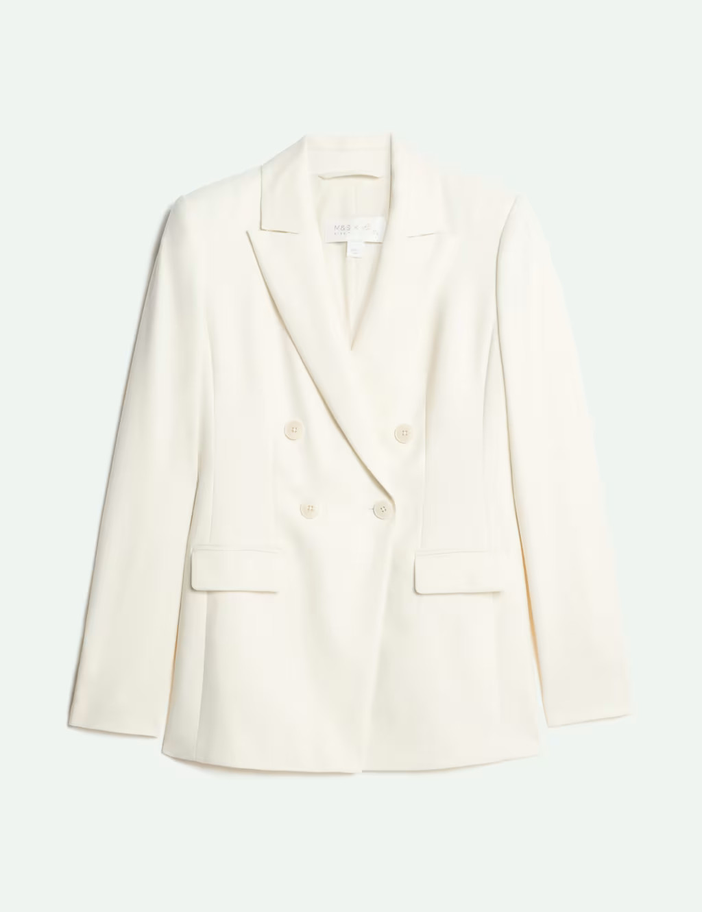 Wool-Blend Double-Breasted Blazer | Marks & Spencer (UK)