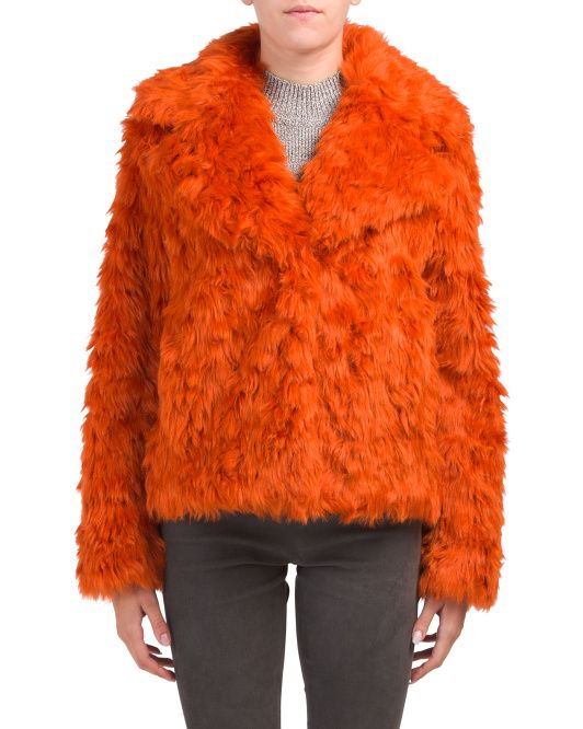 Faux Fur Fashion Jacket | TJ Maxx