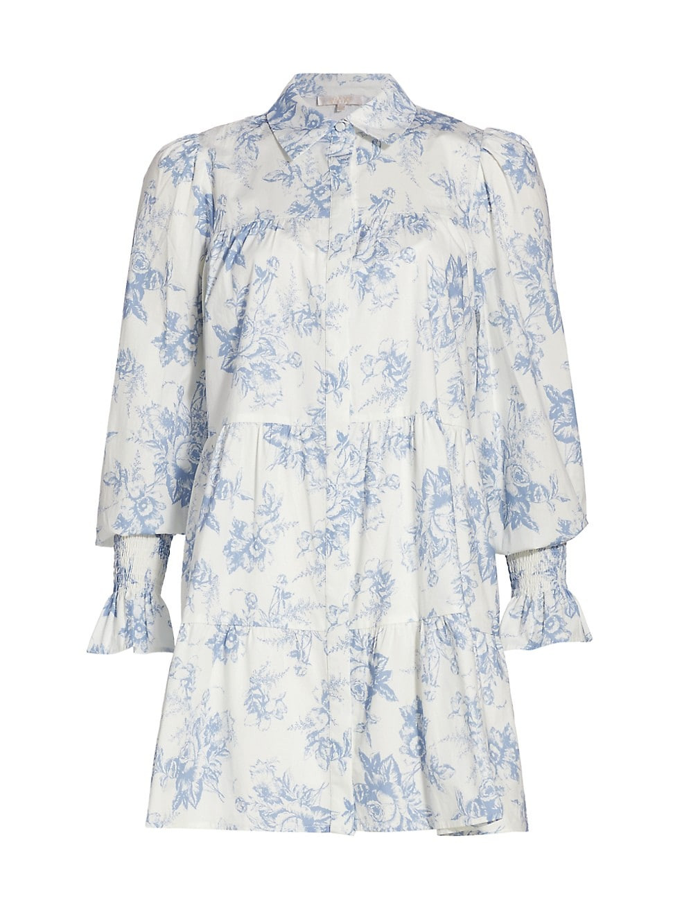 Wayf Canossa Tiered Shirtdress | Saks Fifth Avenue