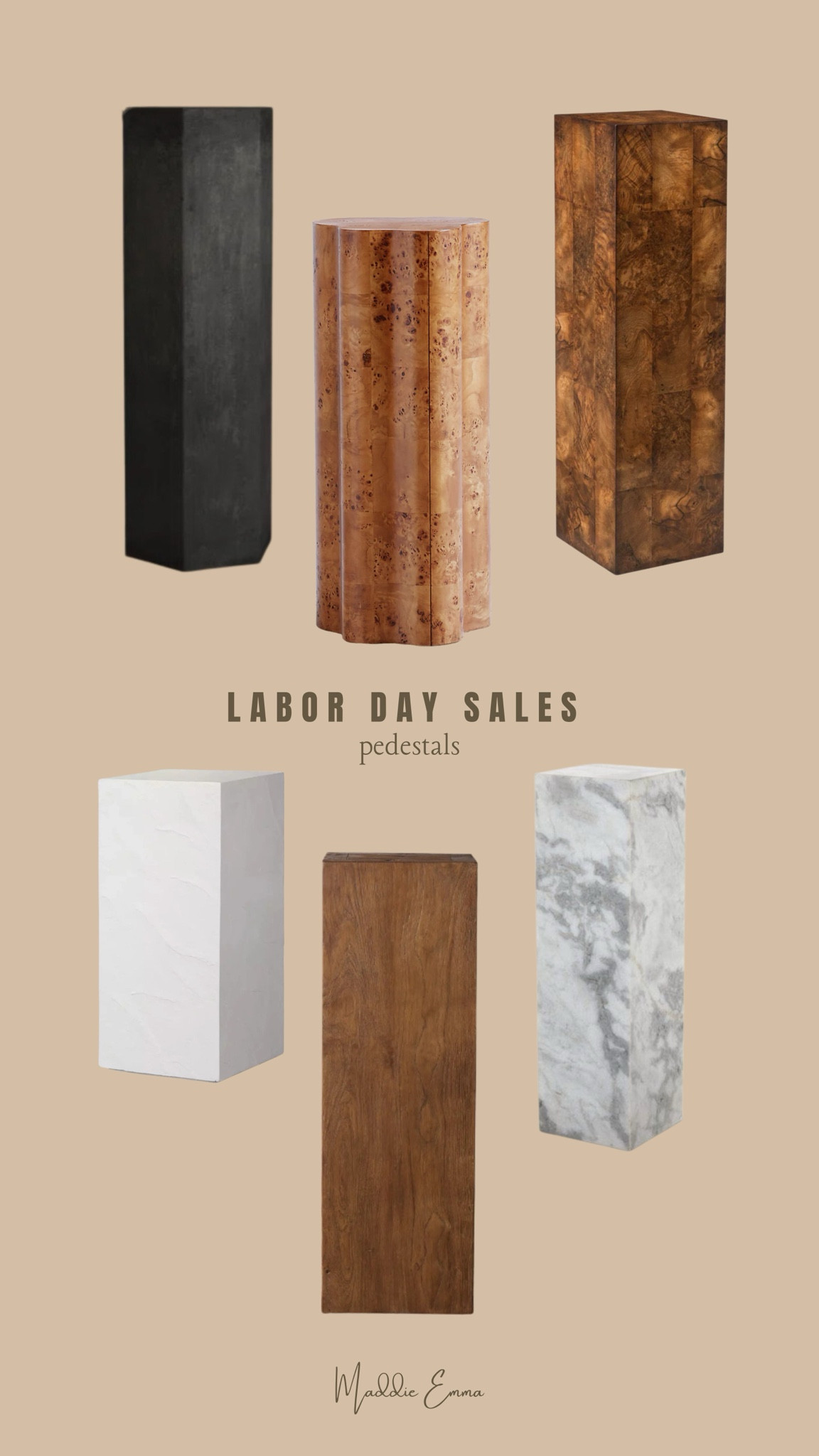 Labor Day sales - pedestals 

#LTKHome #LTKSaleAlert