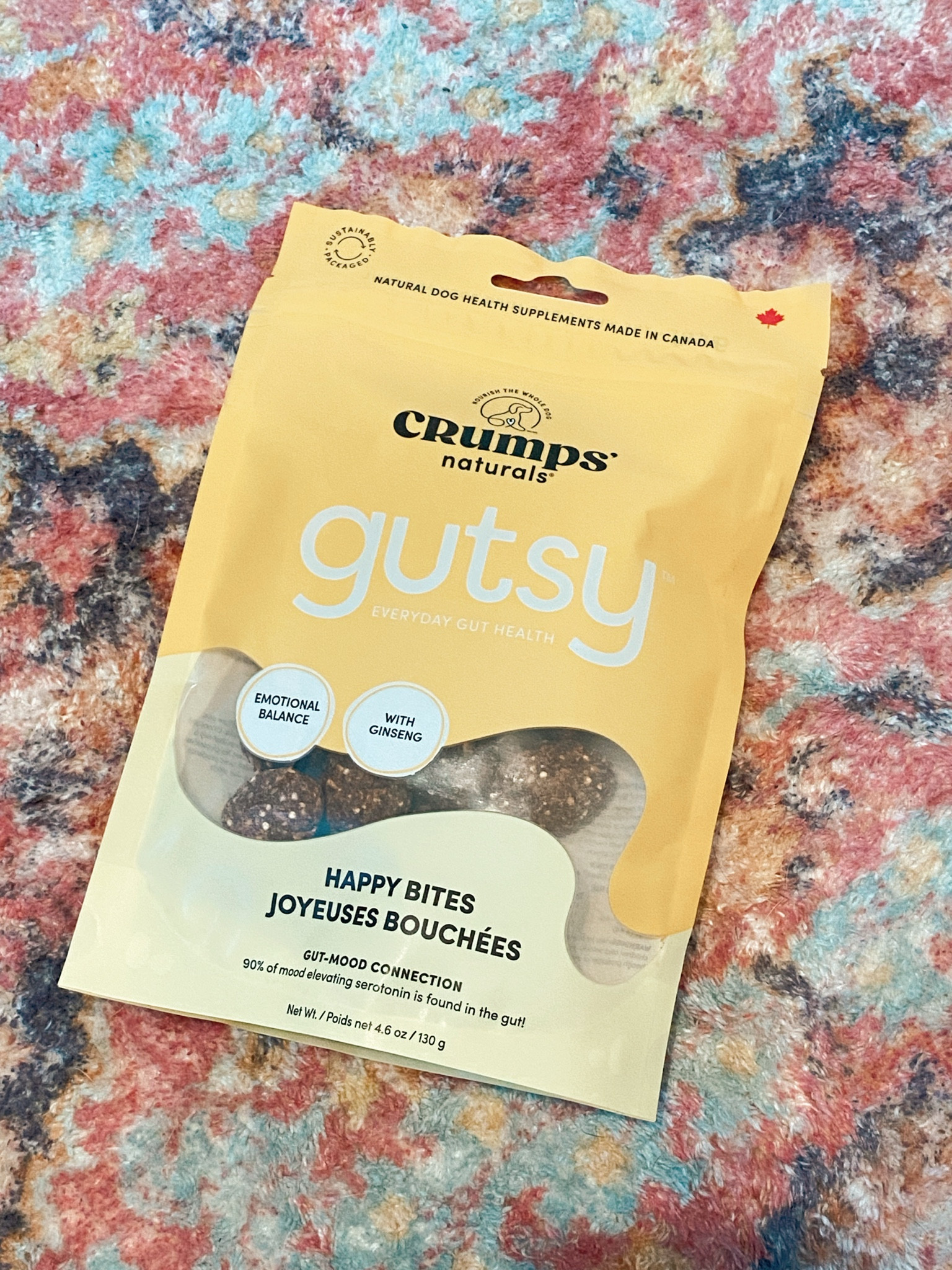 Boosting my pup’s gut health with Crumps’ Naturals Gutsy Happy Bites! 🐶💛 

Emotional balance and ginseng for a happy, healthy dog. 🌱 #GutMoodConnection #HappyPup #DogSupplements 

#LTKHome #LTKFamily