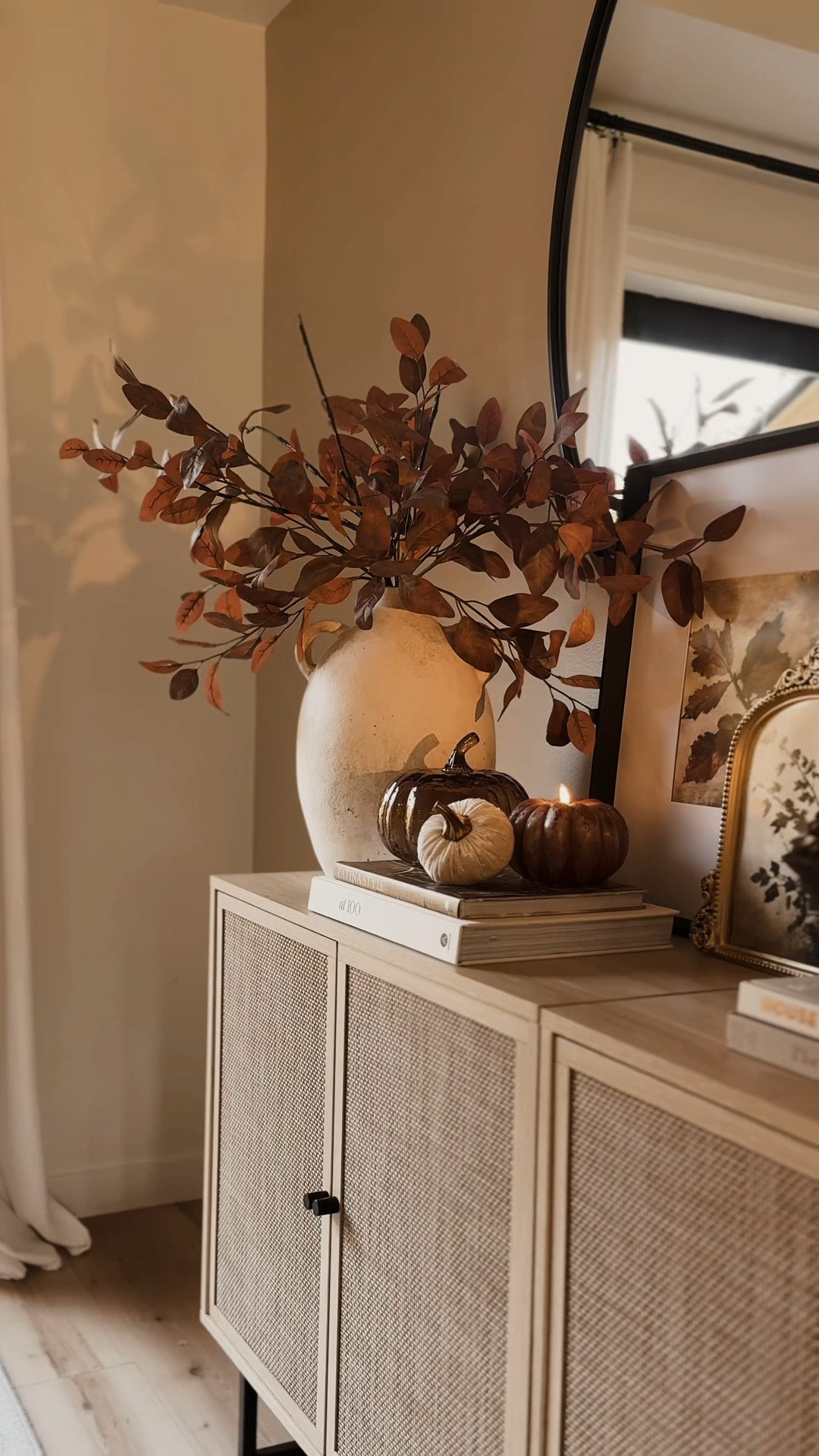 Sideboard got a little fall update 🤎🍂#LTKFallSale

#LTKSeasonal #LTKHome