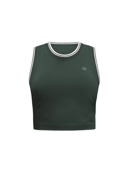 Varsity Scoop-Neck Cropped Tennis Tank Top | Lululemon (US)