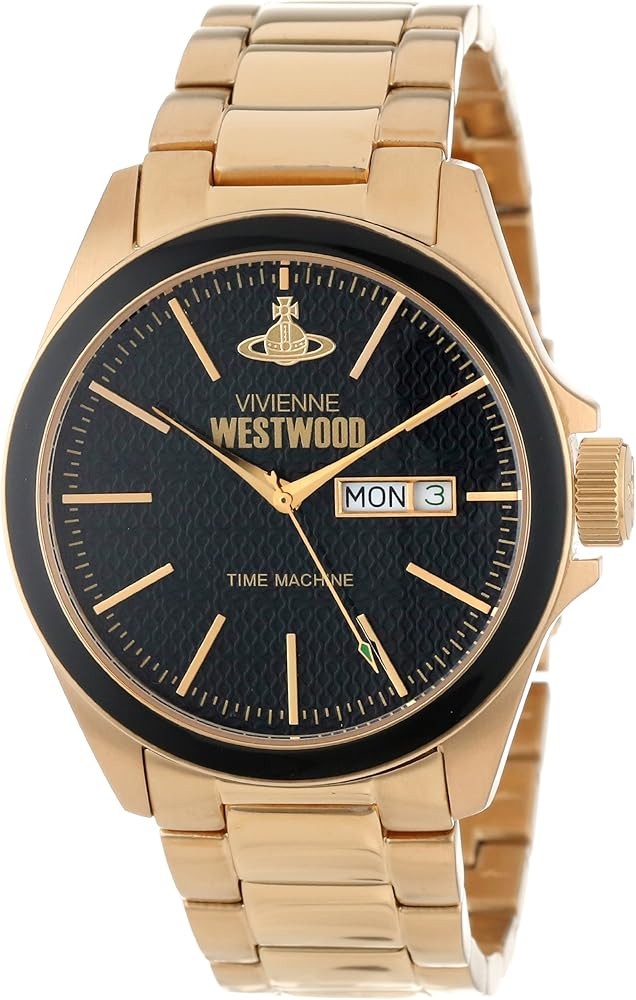 Vivienne Westwood Ladies Gold Tone Steel Bracelet Watch VV063GD | Amazon (UK)