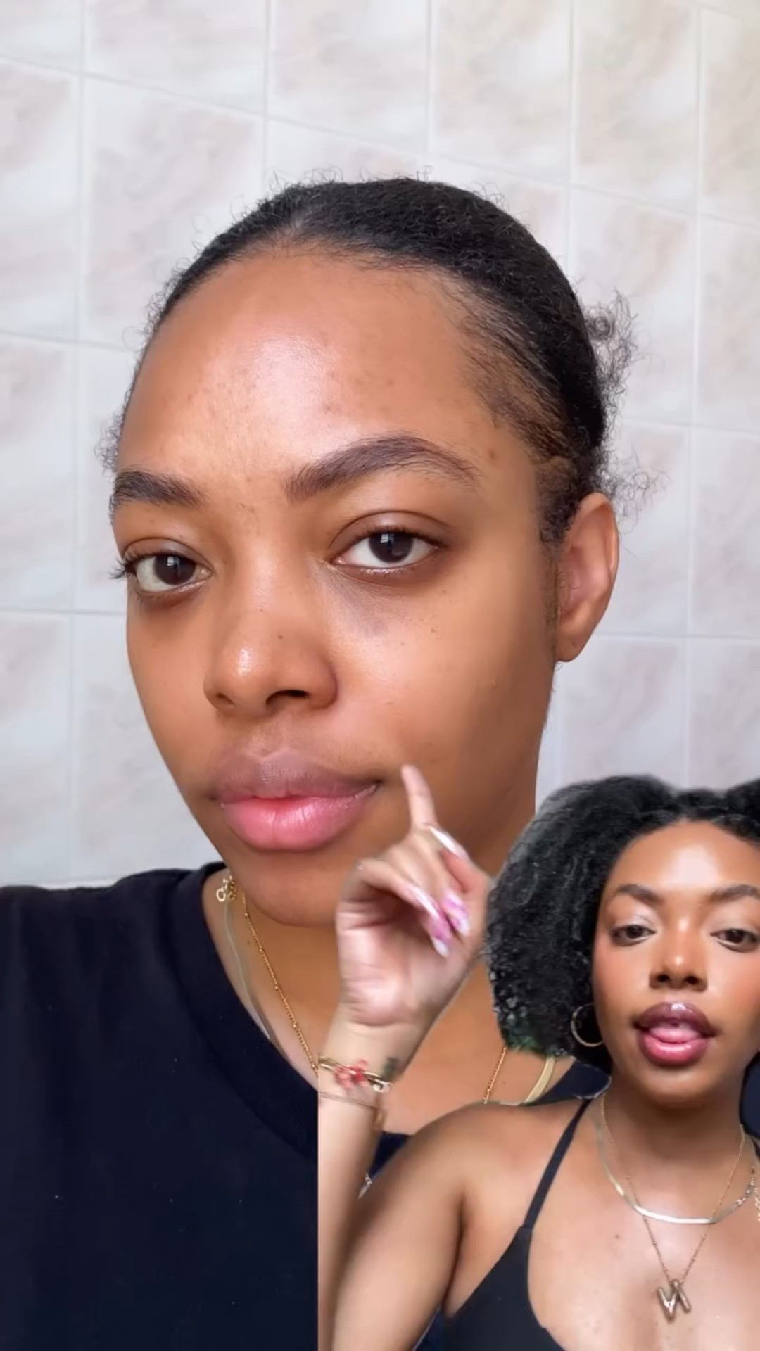 Idk if you can see the difference but my skin looks more radiant, hydrated and the smoothness? Unbelievable! 😍 

This isn’t sponsored, I’ve genuinely had this product on my radar for some time now but it took me a minute to give it a try because honestly, I’m a creature of habit and I tend to stick to products that I know works for me🙈. I’m so excited to see what my skin is going to look like after a month of consistent use - especially when it comes to these stubborn acne marks! 

What do you think? Did you notice a difference?