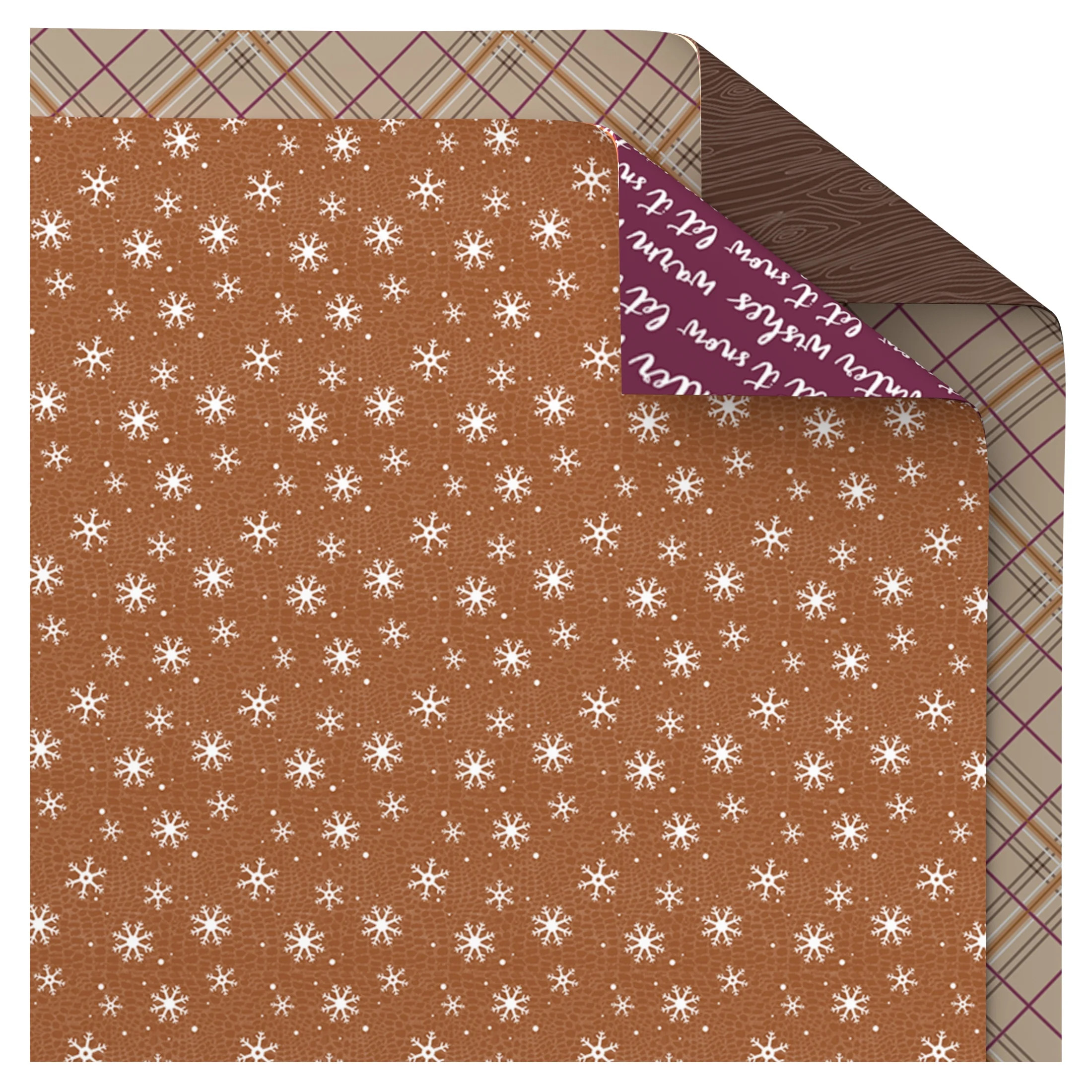 Results for "multicolor reversible assorted christmas wrapping paper, 90 sq ft, 2 rolls, by holid... | Walmart (US)