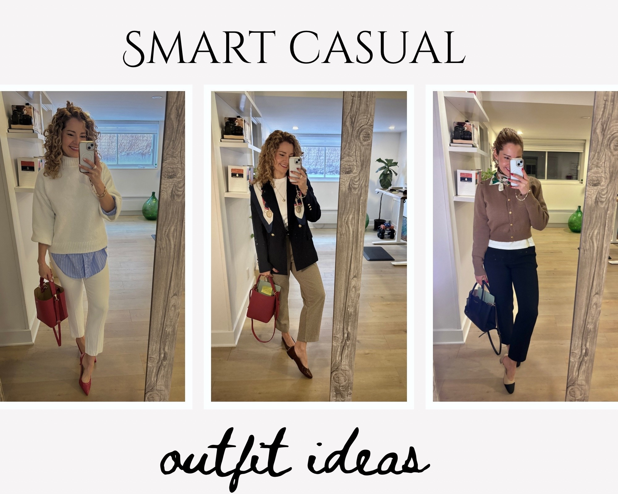 3 Smart Casual Outfit Ideas for Women

Need outfit inspiration that feels polished but not overdressed? These smart casual looks blend classic wardrobe essentials with elegant details for work, brunch, travel, and everyday style.

#LTKcanada #LTKworkwear #LTKstyletip