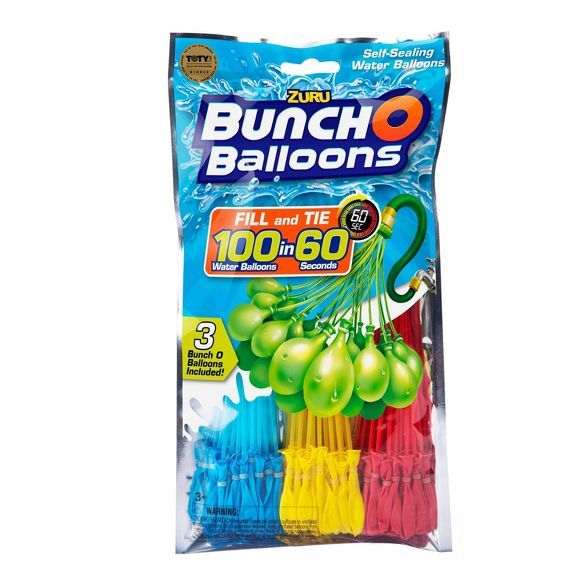 Zuru Bunch O Balloons 100 Self-Sealing Water Balloons | Target
