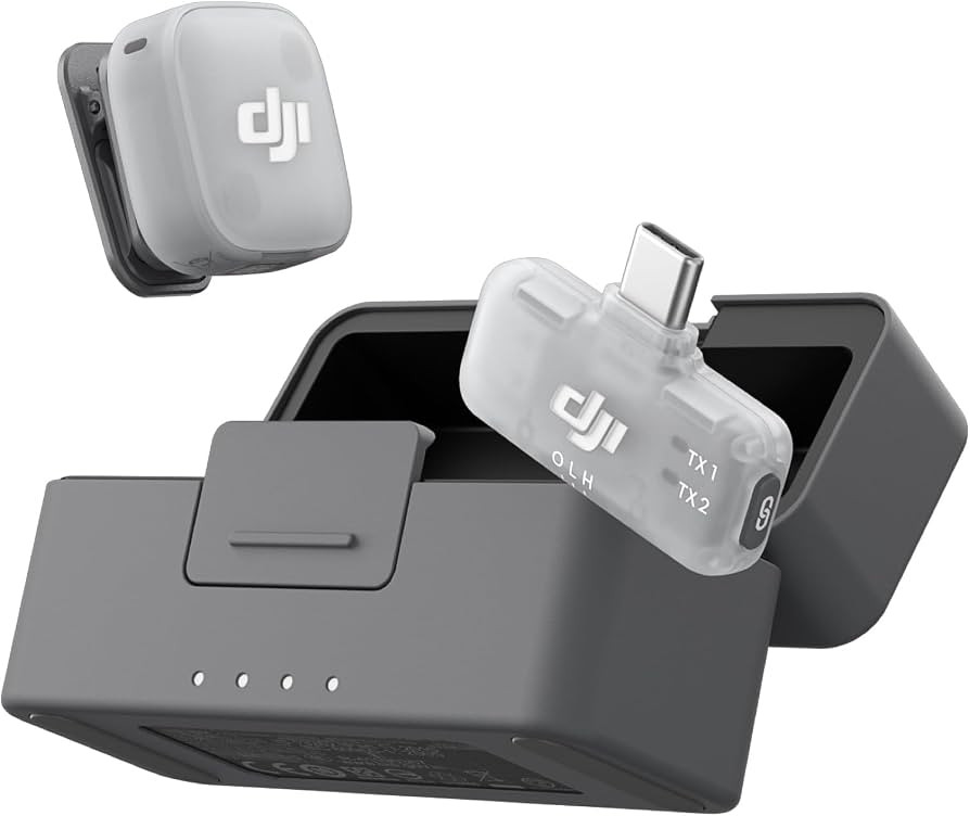 DJI Mic (1 TX + 1 Mobile RX + Charging Case) | Amazon (DE)