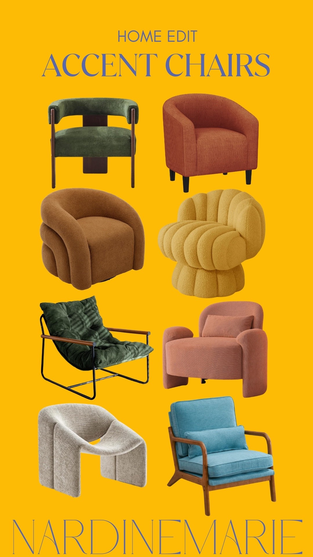 Accent chairs that instantly elevate a space! 🪑✨

I’m always looking for pieces that make a room feel styled but still comfortable enough to actually use every day. These are the kinds of chairs that make a corner feel intentional — reading nook, bedroom corner, living room extra seating. 😍

Save this if you’re slowly upgrading your home one piece at a time. 
Linked on my LTK !!!!

home accent chairs, living room refresh, cozy home decor, statement chair, home styling finds

#LTKHome