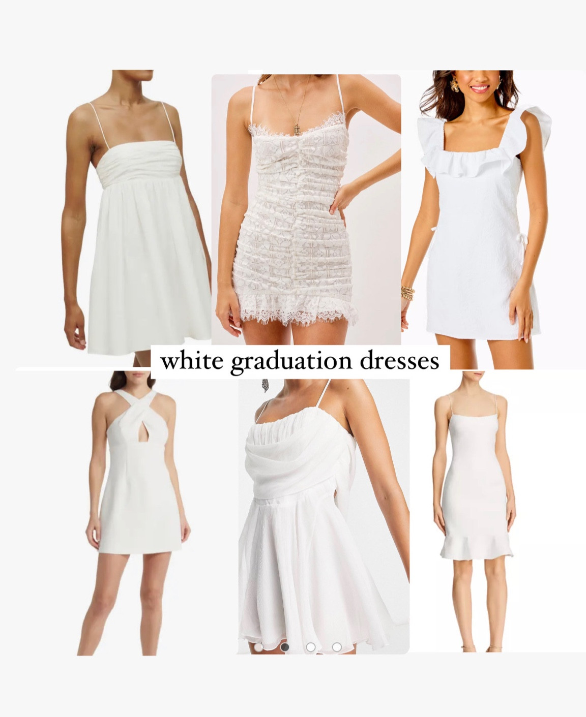 Grad dresses of all shapes and styles :) for HS, college and beyond!

#LTKunder100 #LTKSeasonal #LTKFind