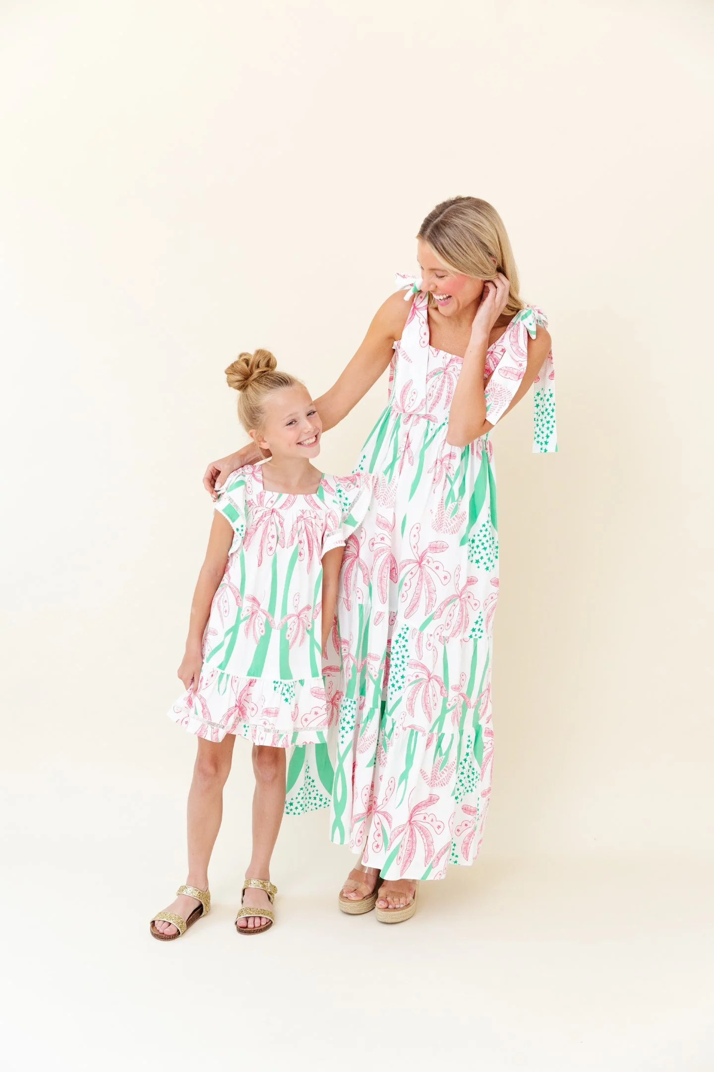 Sheridan French I Spring 2024 I Poppy Dress in Worth Avenue Palm | Sheridan French