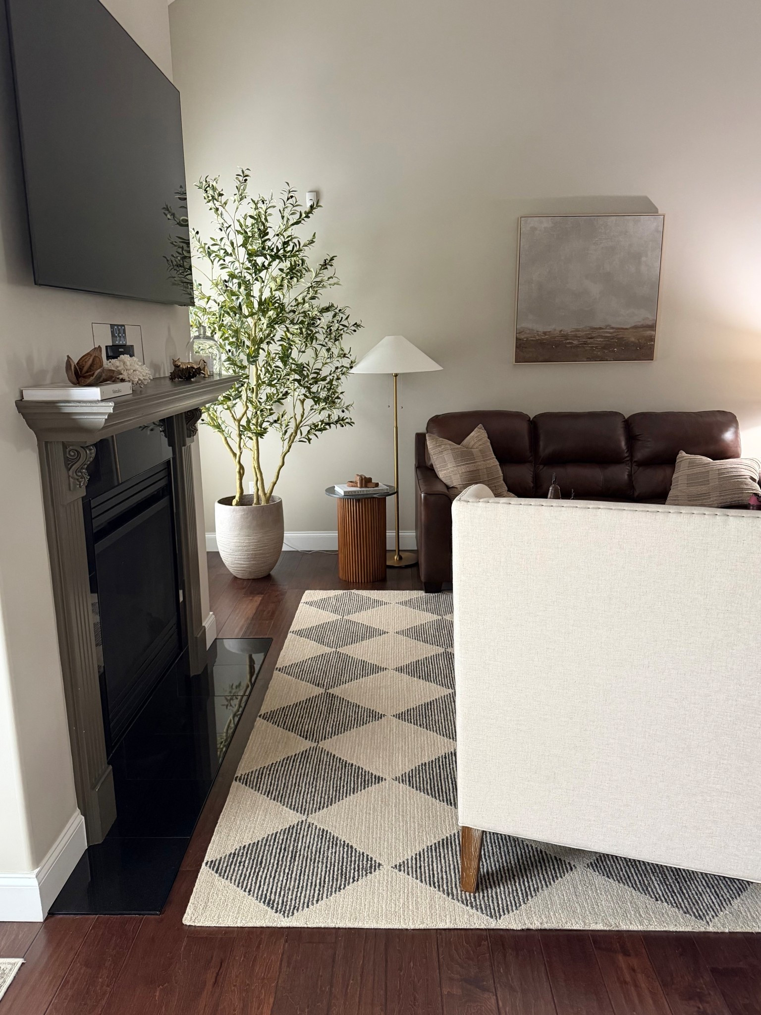 One of the best decisions we made was to put a much larger TV in the living room. We have 14’ ceilings so it only made sense to put a 65” Samsung TV over the fireplace. Scale is everything in a room. From furniture, decor, even TV’s should “fit” the space they are in. Also wanted to share a few things that are on sale right now for a great deal including my beautiful wool rug that’s almost 60% off. I’ve linked several great deals be sure and check them out! Have a wonderful week! 

#LTKdayinmylife #LTKSaleAlert #LTKHome