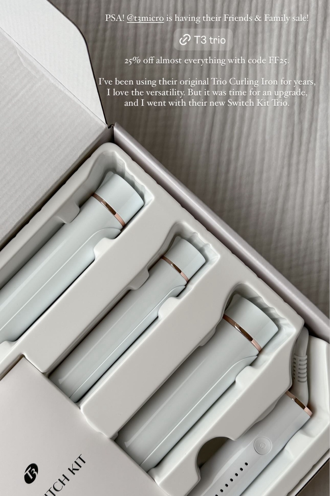 T3 Friends & Family sale!

#LTKSaleAlert