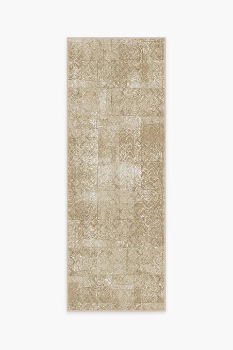 Herringbone Batik Natural Rug | Ruggable