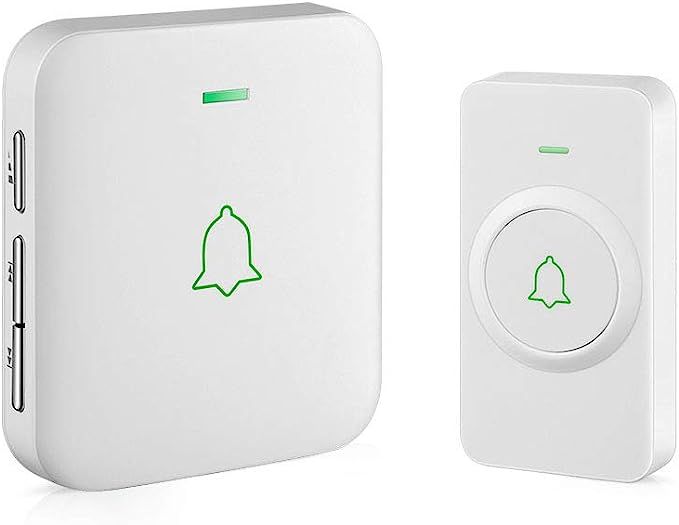 Wireless Doorbell, AVANTEK Mini Waterproof Door Bell Chime Operating at 1000 Feet, CW-11 Doorbell... | Amazon (US)