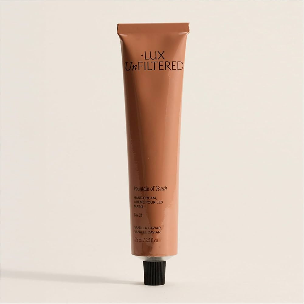 + Lux Unfiltered N°24 Fountain of Youth Age Defying Hand Cream for Women & Men - Moisturizing Ha... | Amazon (US)