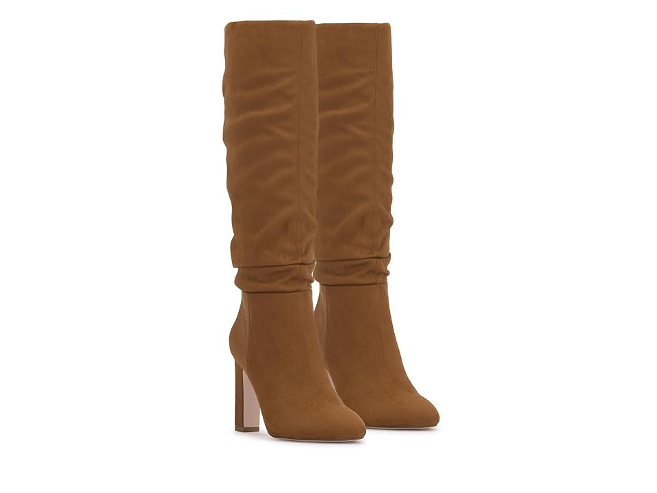 Jessica Simpson Minerva Knee High Slouch Boots Women's Boots Tuscan Tan : 6.5 M, Suede | Zappos